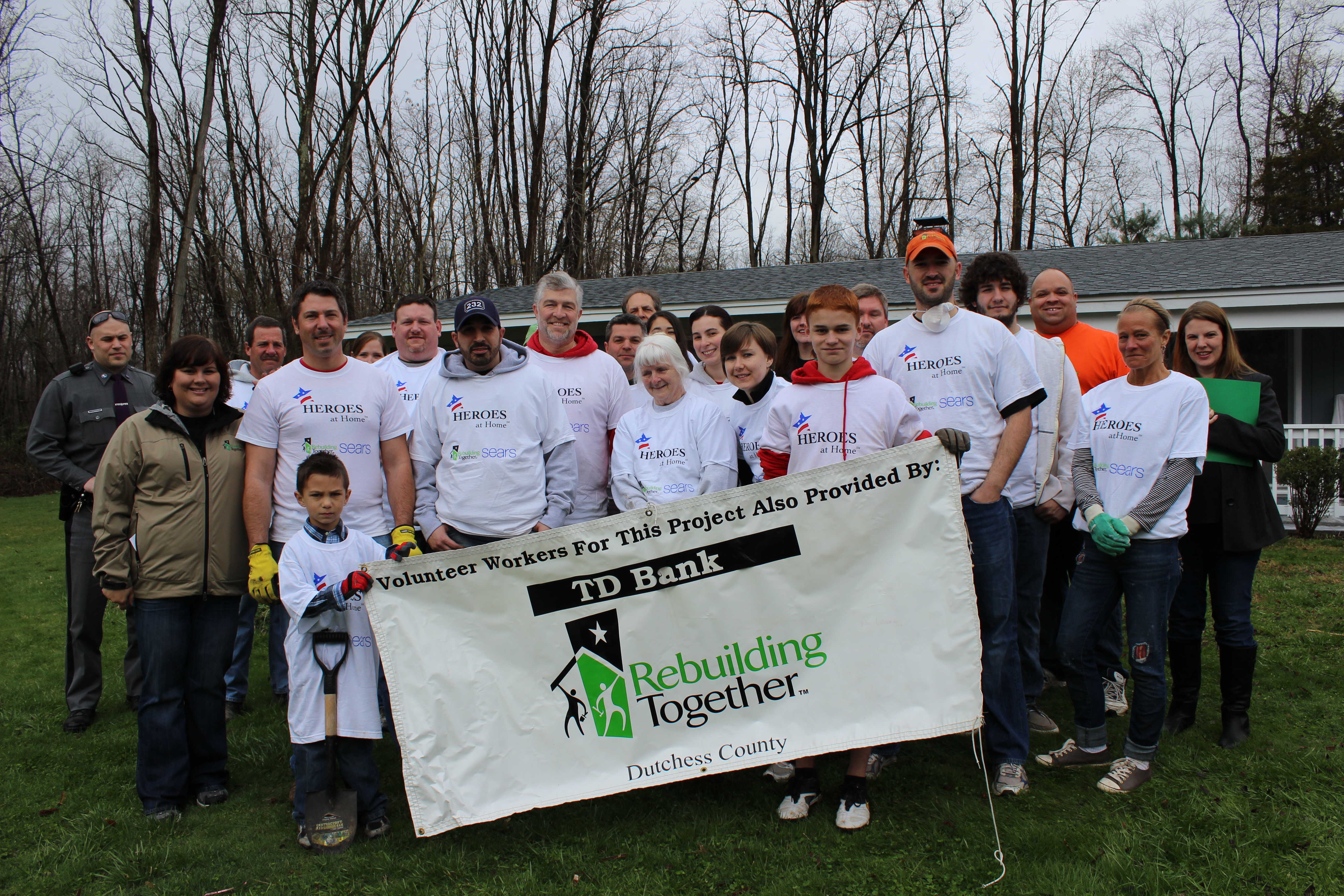 TD Bank volunteers