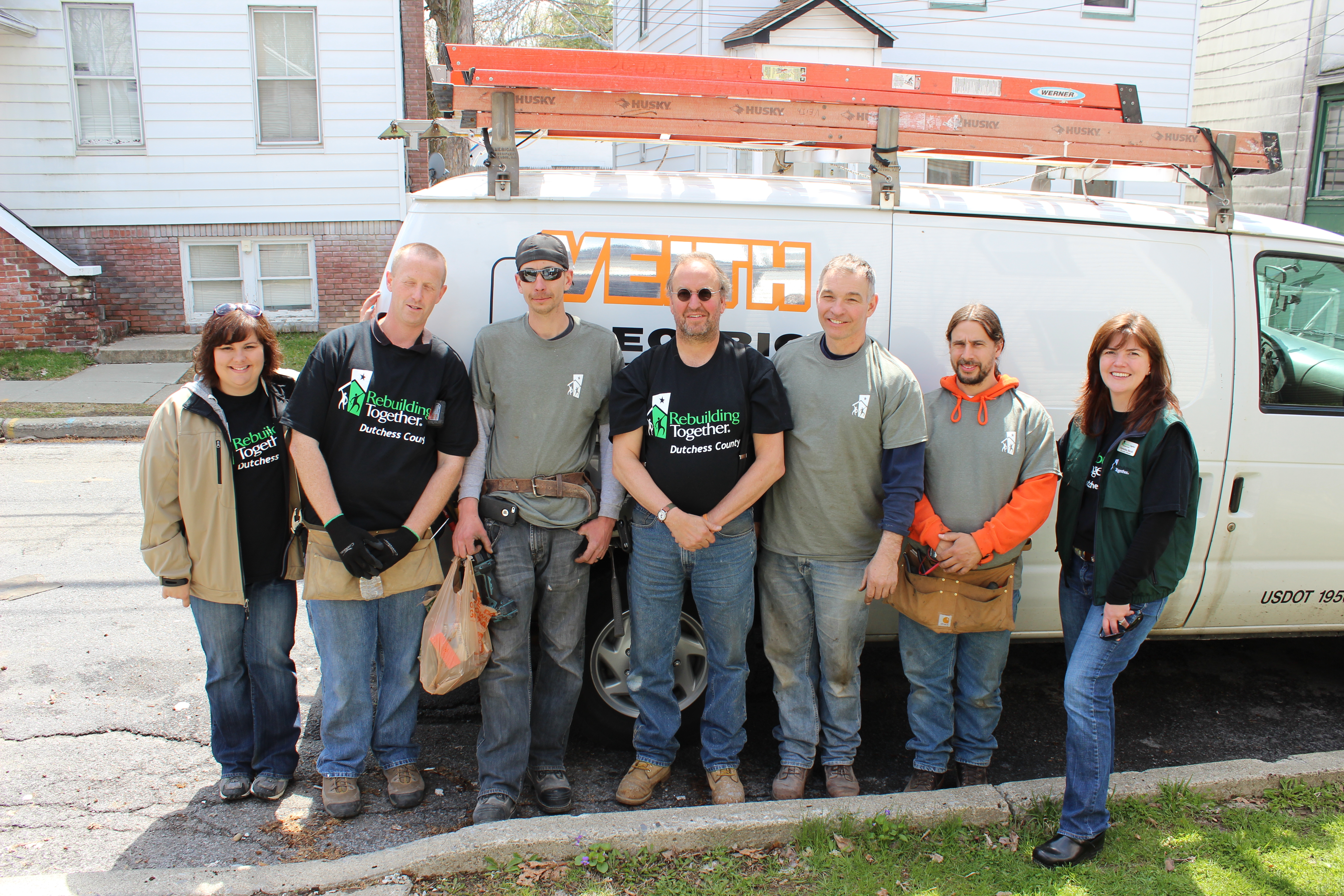 Veith Electric with RTDC staff and volunteers