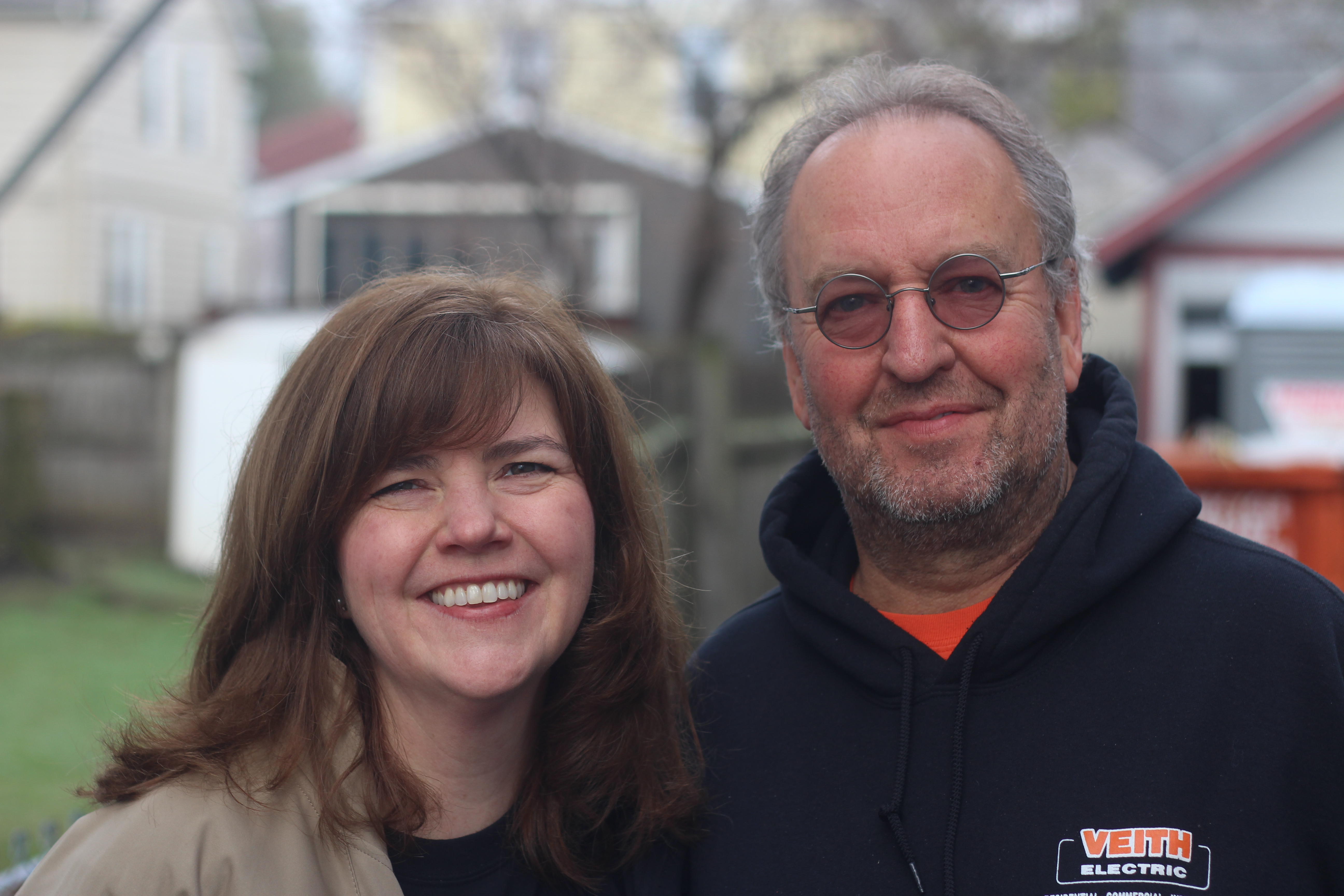 Don Veith Jr. with RTDC Executive Director Christina Boryk.